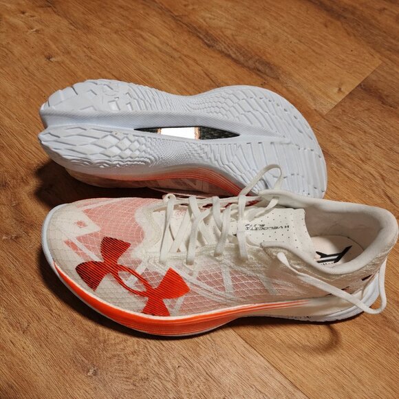 Under Armour Velociti Elite Flow 2 White Ares Red Mens 9.5 Womens 11 main image 4